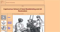 Desktop Screenshot of bookbindingschool.com